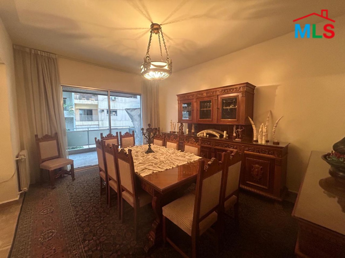 Furnished 3-Bedrooms Apartment For Sale In Achrafieh, Sioufi
