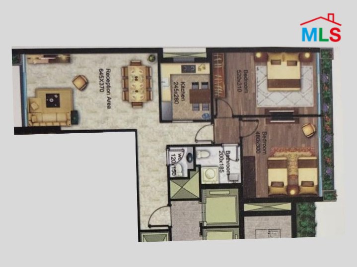 Final Stage Construction! 2-Bedroom Apartment For Sale in Al Zarif, Beirut