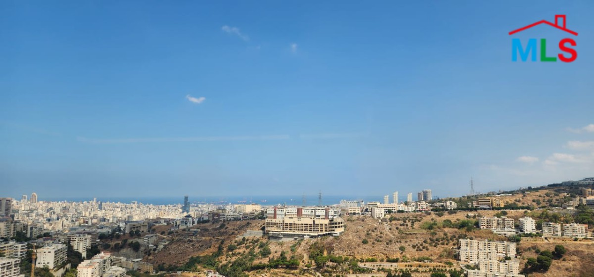 Spacious Apartment With Open View For Sale in Mar Takla, Hazmieh