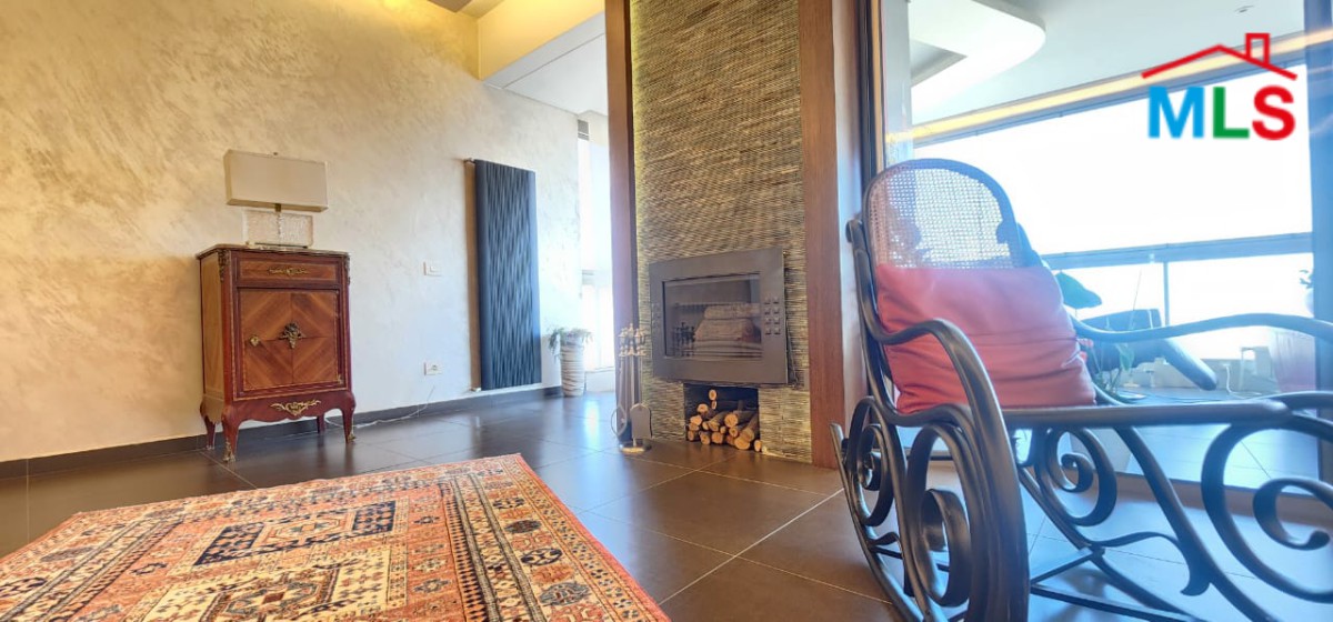 Spacious Apartment With Open View For Sale in Mar Takla, Hazmieh