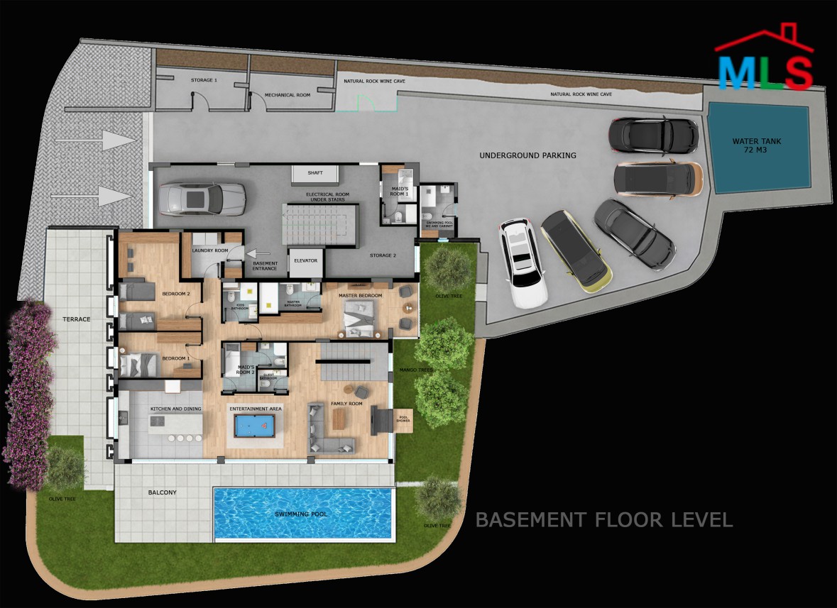 Fully Furnished Villa With Full Sea View For Sale in Kfaraabida, Batroun