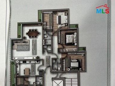 Under-construction 3-Bedroom Apartment For Sale in Verdun