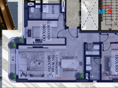 Under-construction Project 2-Bedroom Apartment For Sale in Rawche