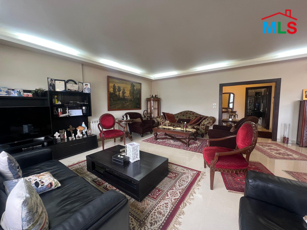 Bright Apartment With Terrace For Sale in Hazmieh, Mar Takla