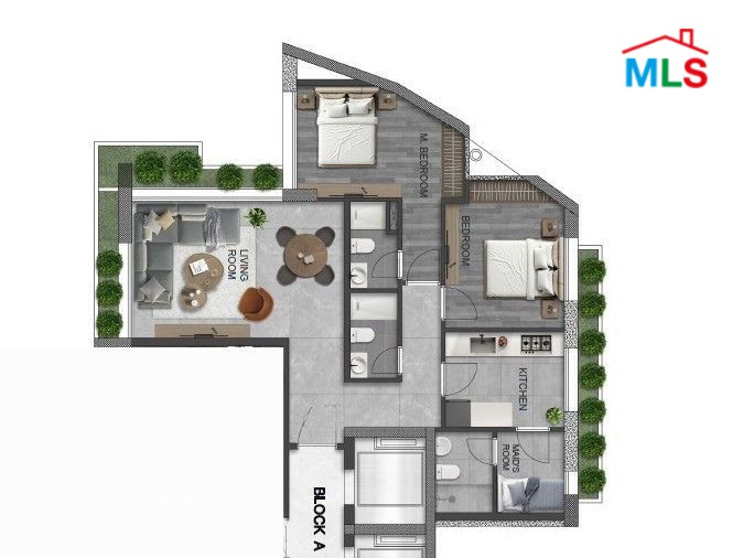 Under-construction 2-Bedroom Loft For Sale in Achrafieh, Sodeco