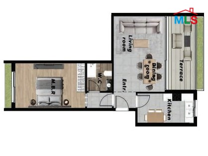 Under-Construction 1-Bedroom Apartment For Sale in Achrafieh, Near Adlieh