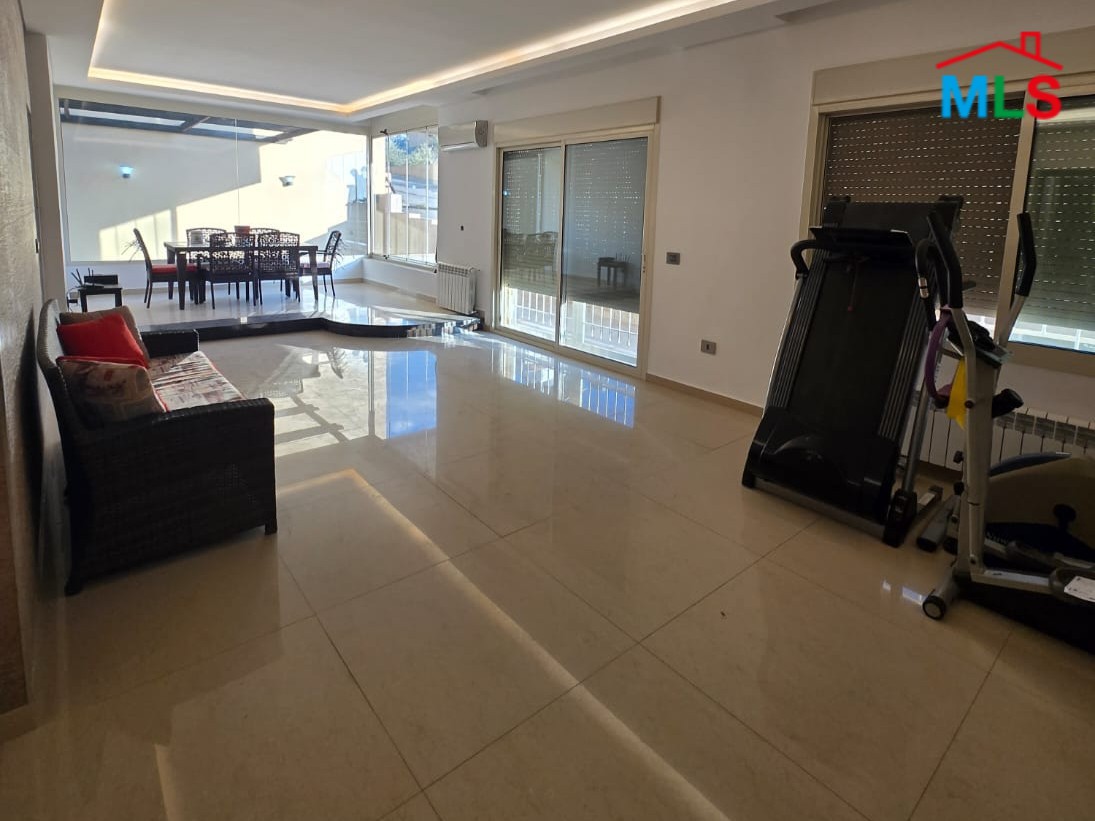 Modern and Furnished Apartment For Sale in Wadi Chahrour, Baabda