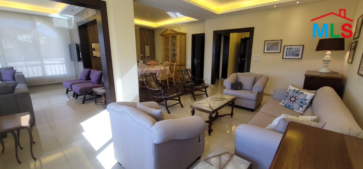 Fully Furnished & Decorated Apartment For Sale in Mayrouba