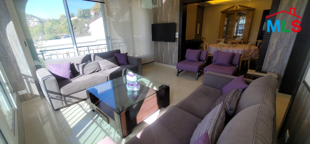 Fully Furnished & Decorated Apartment For Sale in Mayrouba