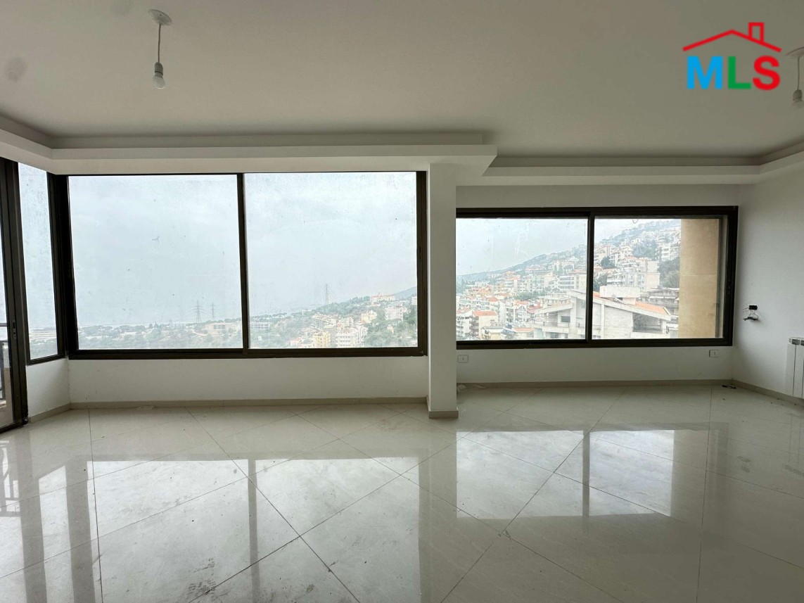 Brand New Apartment with Amazing View For Sale in Ain Saadeh