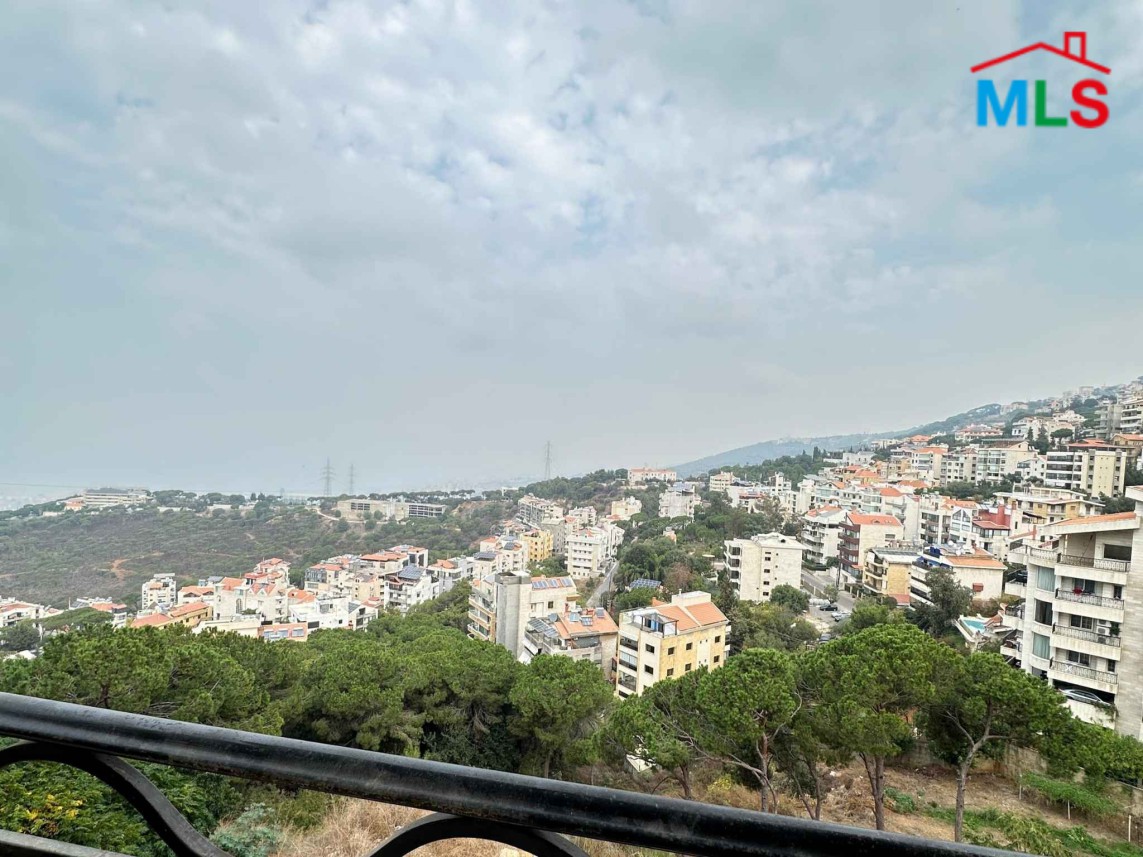 Brand New Apartment with Amazing View For Sale in Ain Saadeh