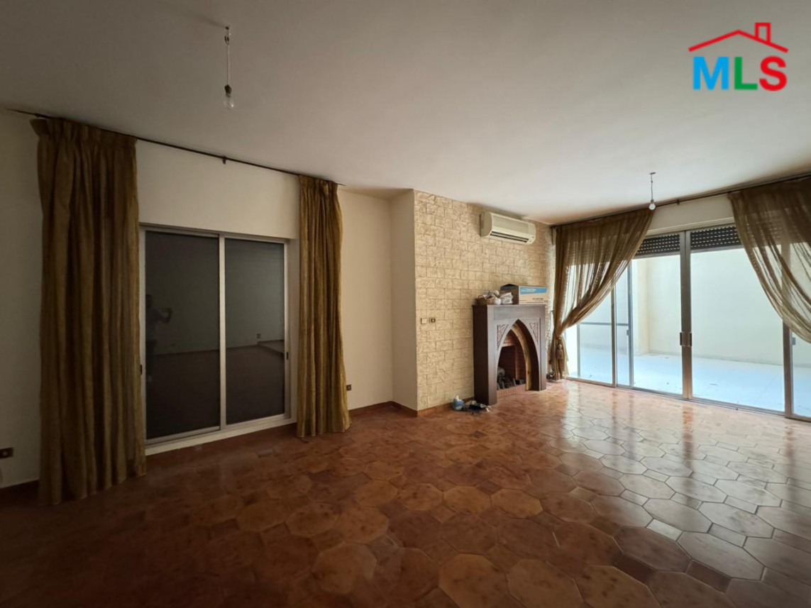 Spacious Apartment With Terrace For Sale in Broumana