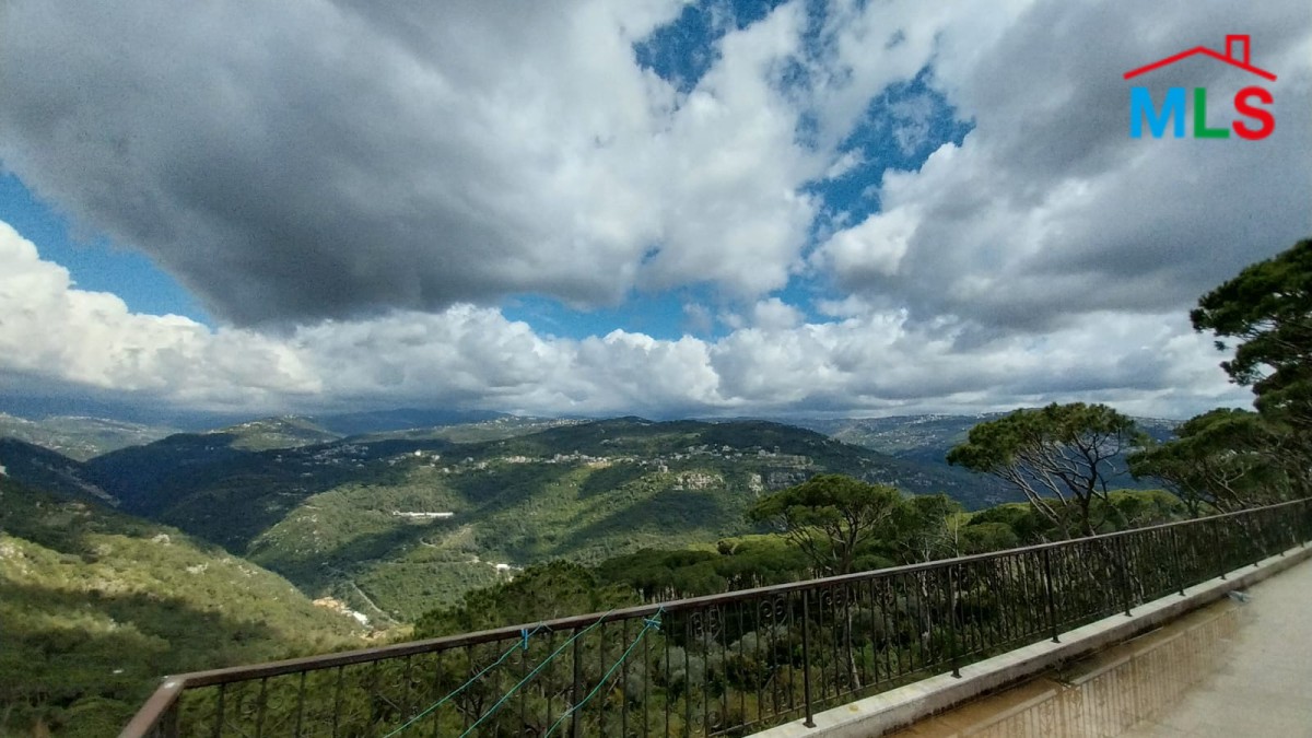 Spacious Villa With Panoramic Mountain View For Sale In Beit Meri