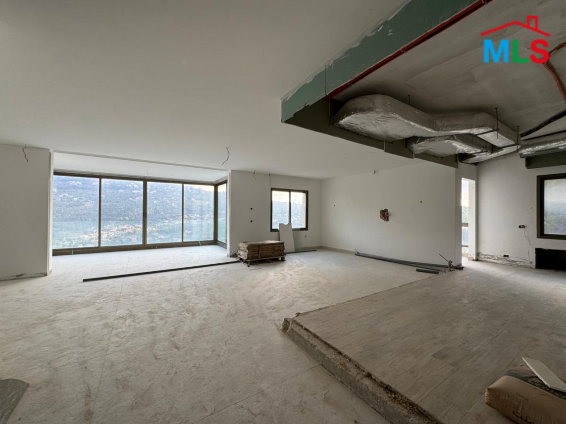Spacious Apartment With Terrace For Sale in Baabdat