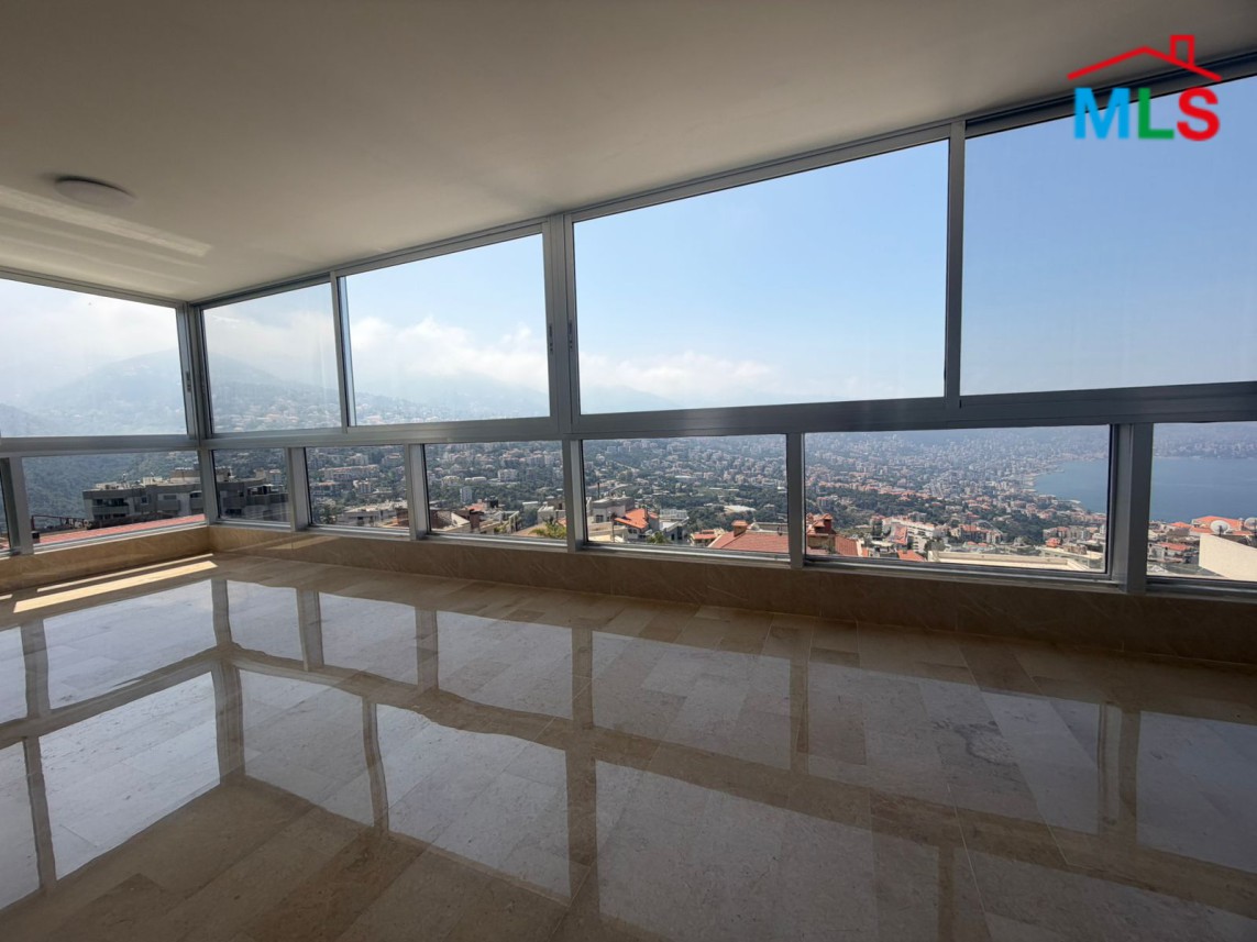 Fully Renovated Apartment With Open Sea and Mountain View For Sale in Adma