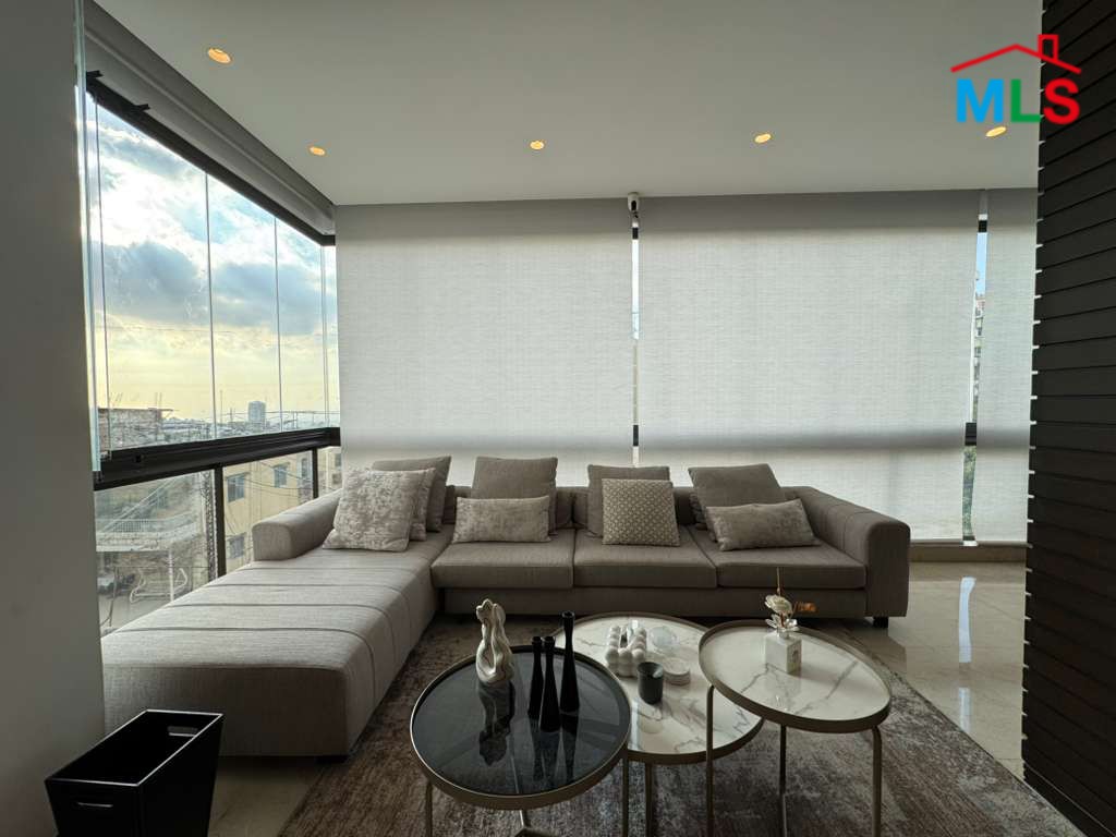 Fully Furnished Decorated High-End Apartment For Sale in Mansourieh