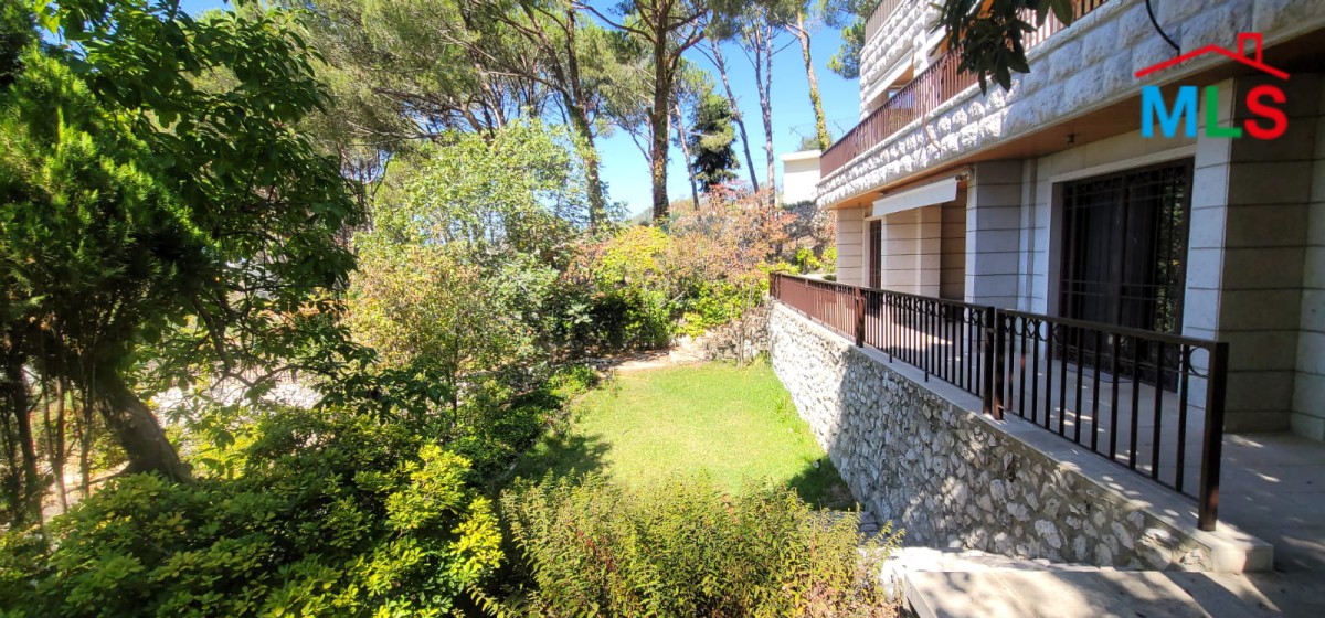 Furnished Villa With A Big Garden For Sale in Ajaltoun