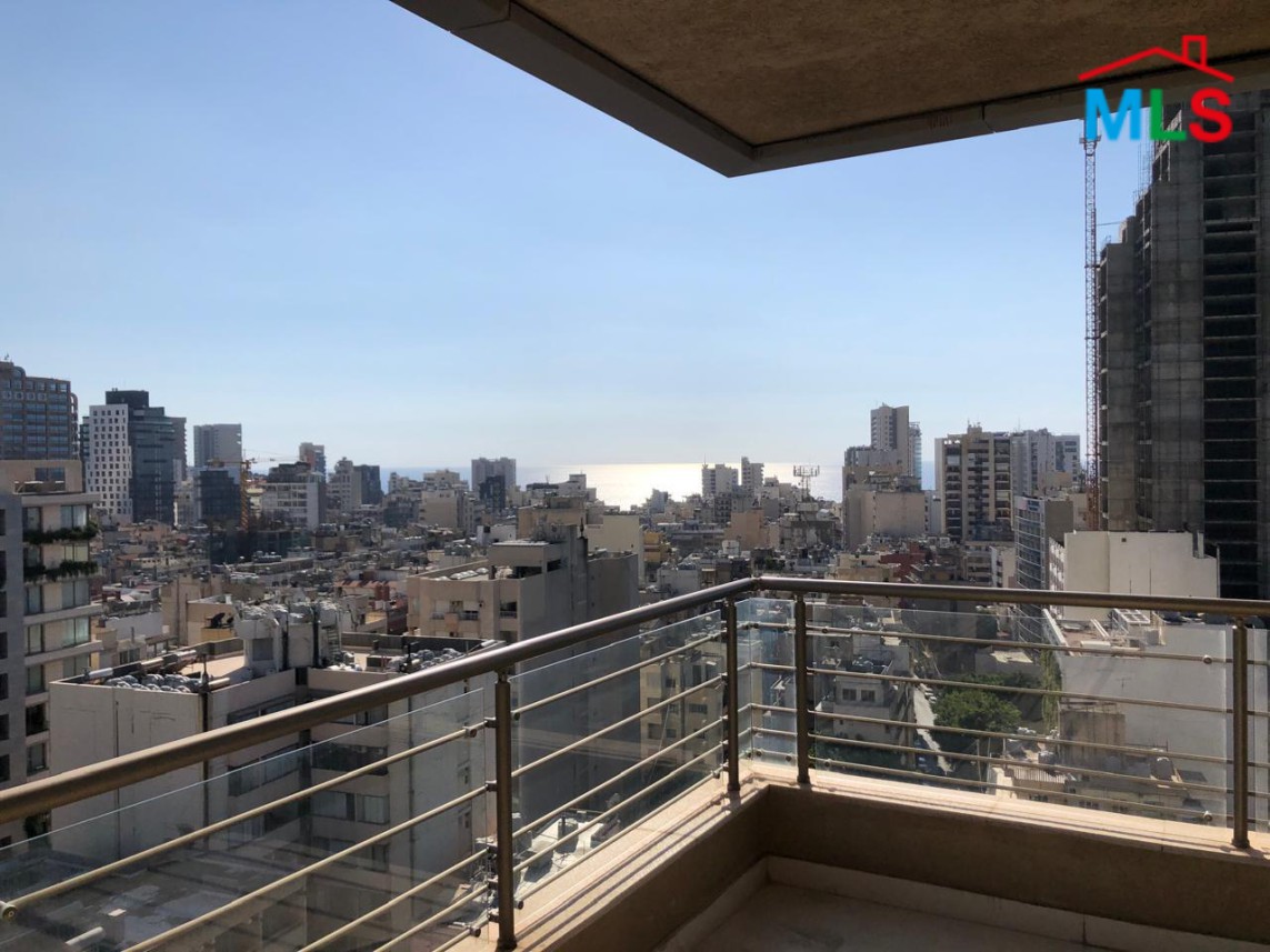 High-End Apartment with Panoramic View For Sale in Hamra, Beirut
