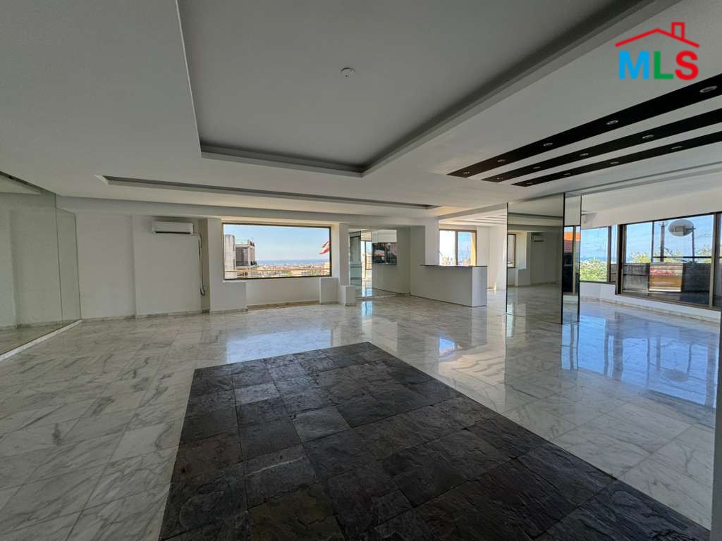 300 SQM Apartment With Panoramic Seaview For Sale in Mansourieh