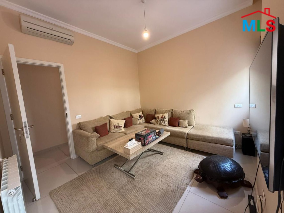 Decorated Apartment With Terrace For Sale in Mansourieh