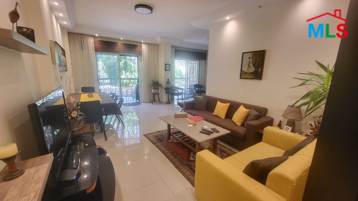 Spacious & Furnished Apartment For Sale in Rayfoun