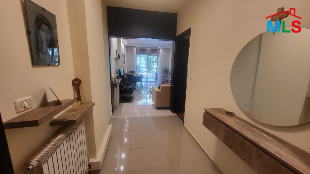 Spacious & Furnished Apartment For Sale in Rayfoun