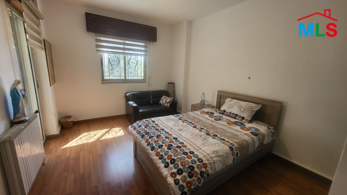Spacious & Furnished Apartment For Sale in Rayfoun