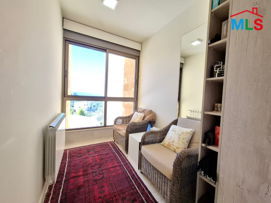 Luxurious Modern Fully Furnished Apartment For Sale in Rayfoun