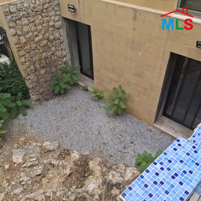 2-Level Apartment with Shared Pool and Garden For Sale in Mtayleb
