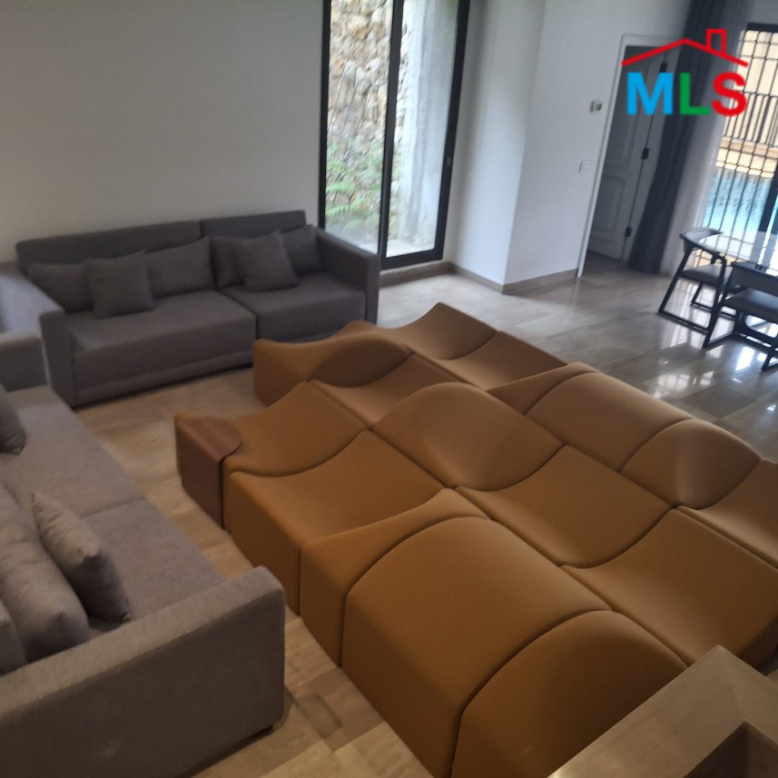 2-Level Apartment with Shared Pool and Garden For Sale in Mtayleb