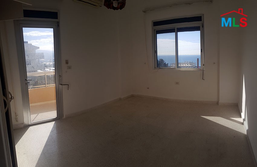 Apartment For Sale In Amchit With An Open Sea View 1 Min Away From Highway