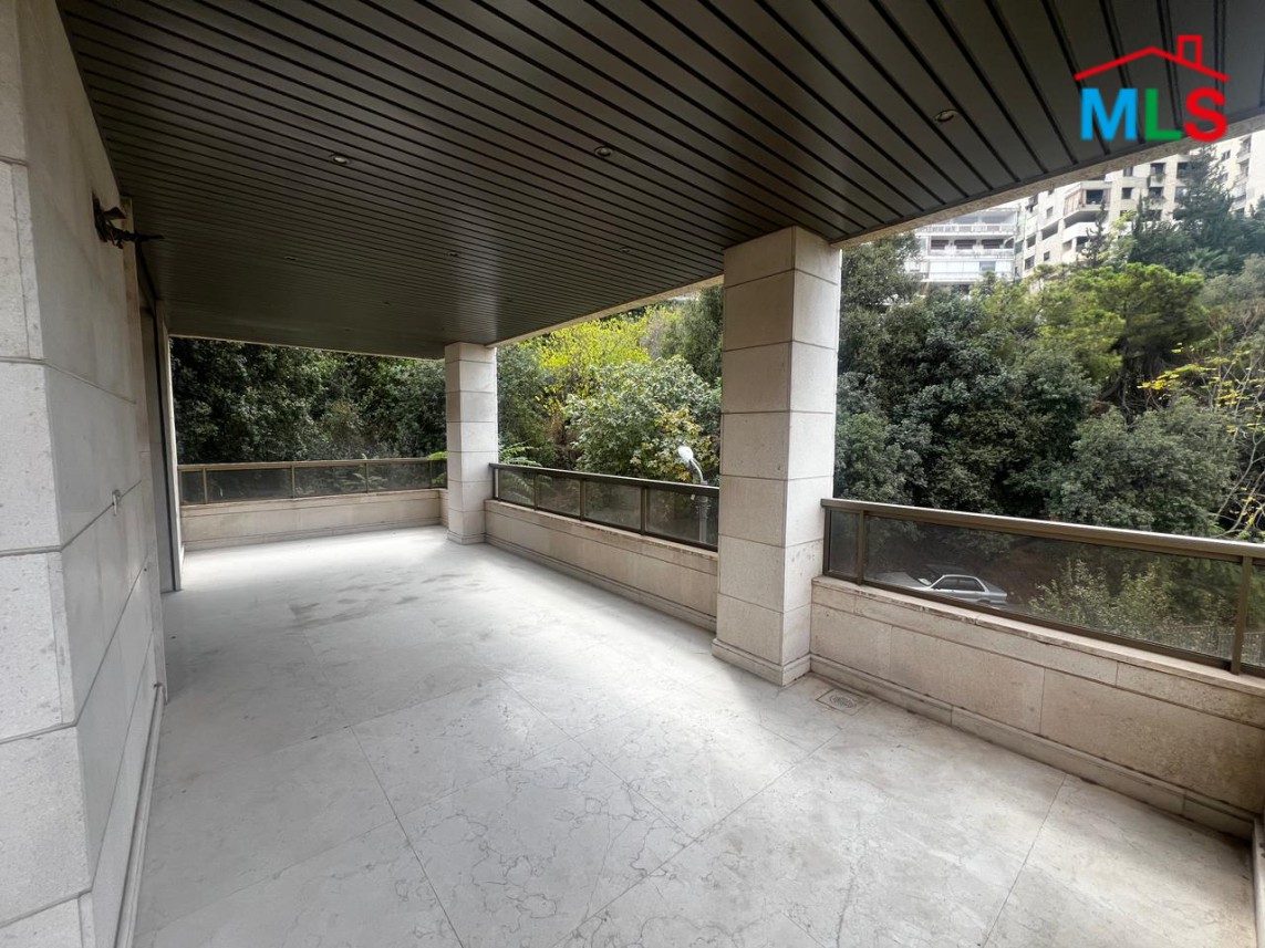 4-Bedroom Semi-Furnished Apartment with Terraces For Sale in Baabda