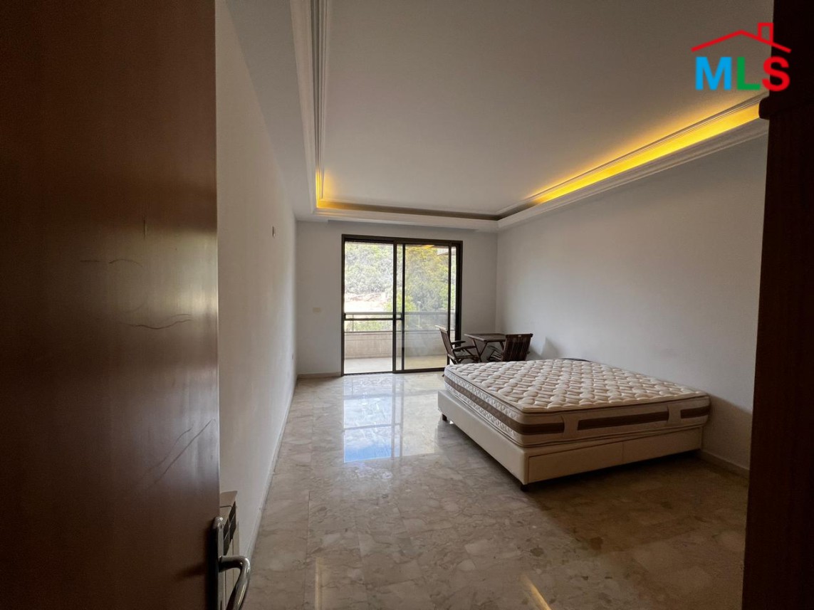 4-Bedroom Semi-Furnished Apartment with Terraces For Sale in Baabda