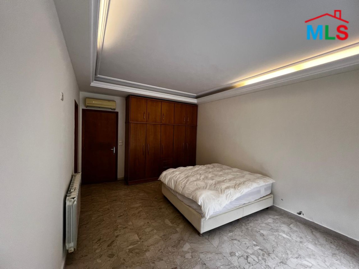 4-Bedroom Semi-Furnished Apartment with Terraces For Sale in Baabda
