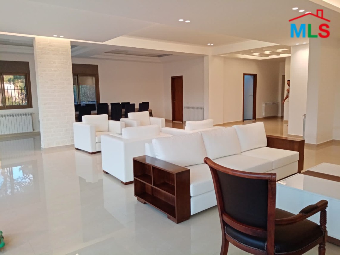 Furnished Apartment With High-End Finishing & Mountain View For Sale in Qortada