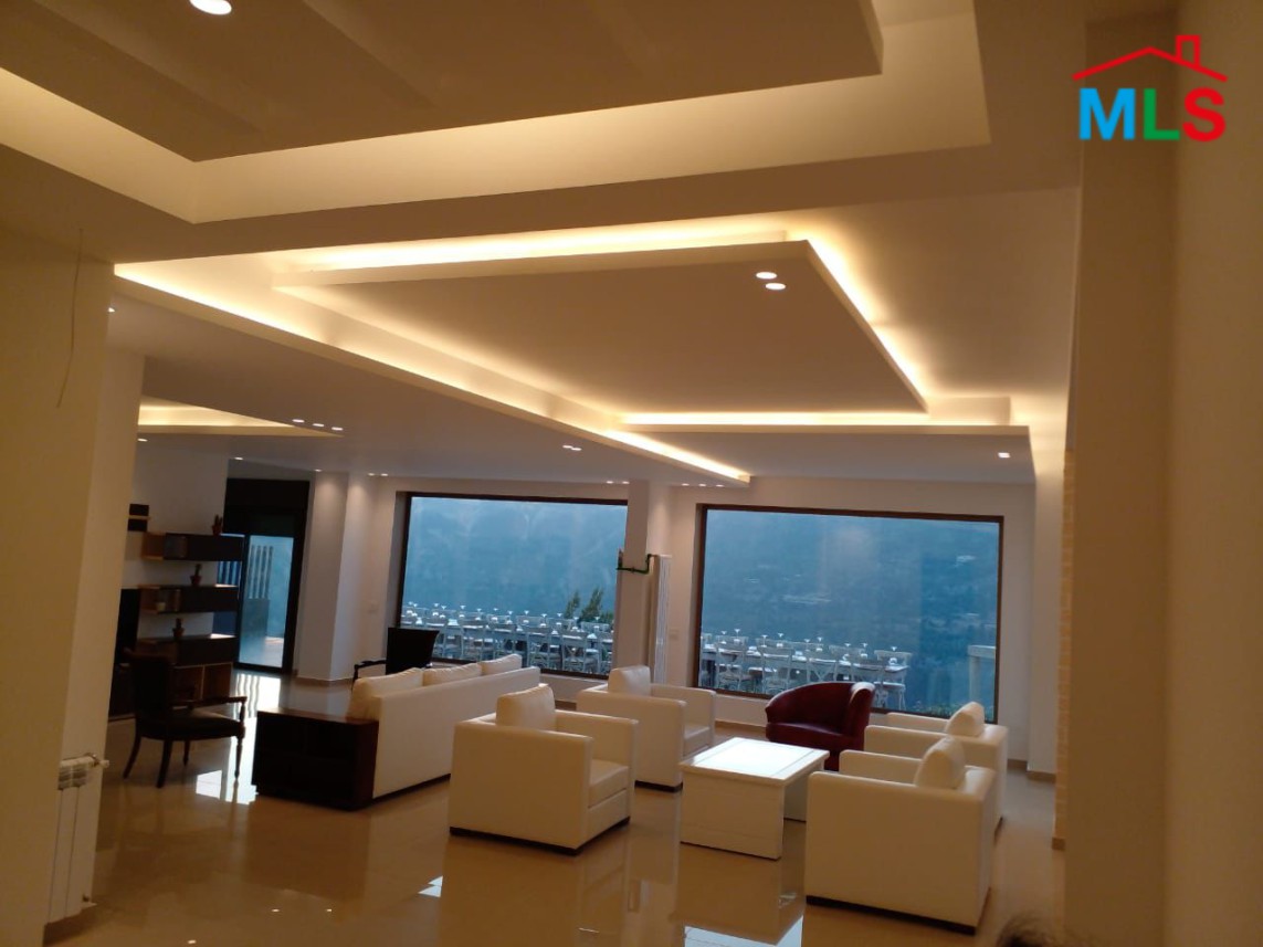 Furnished Apartment With High-End Finishing & Mountain View For Sale in Qortada