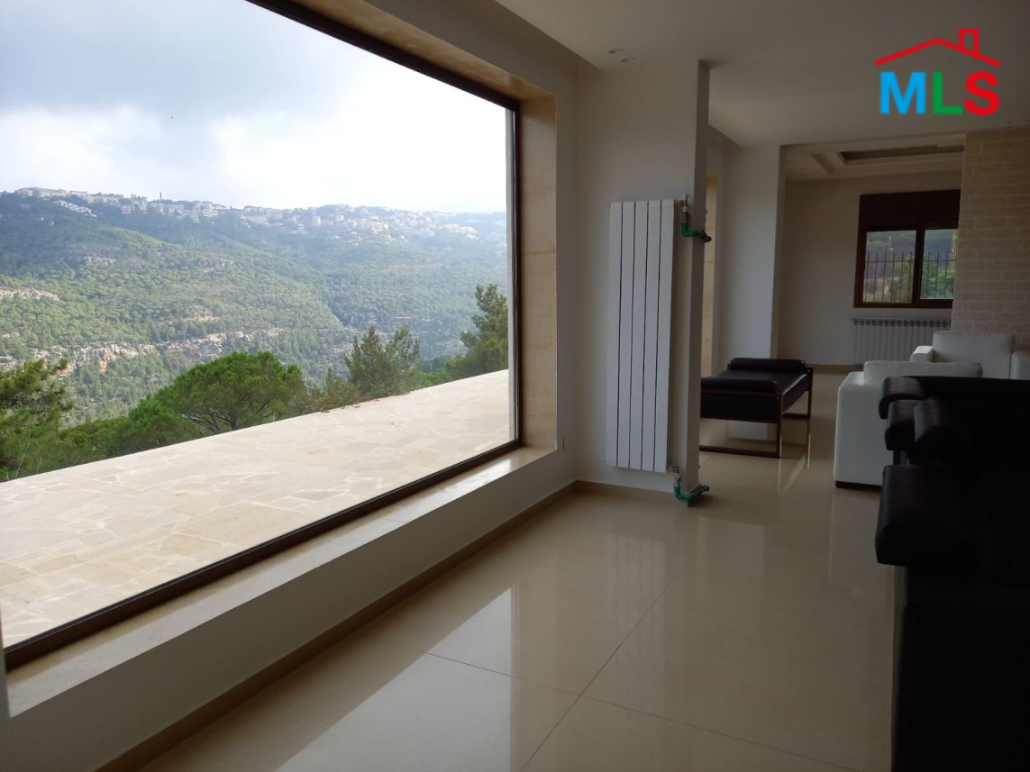 Furnished Apartment With High-End Finishing & Mountain View For Sale in Qortada