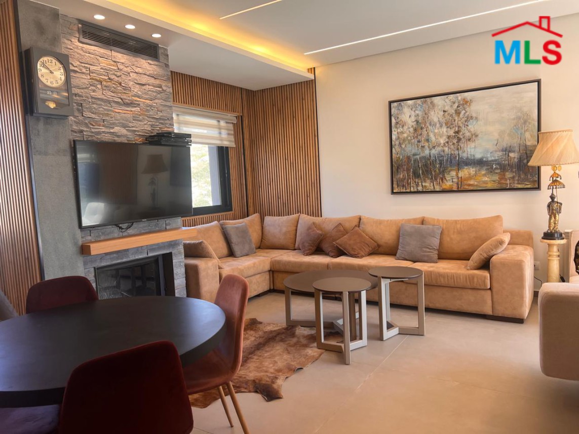 Fully Furnished Luxurious Chalet With Terrace For Sale in Zaarour