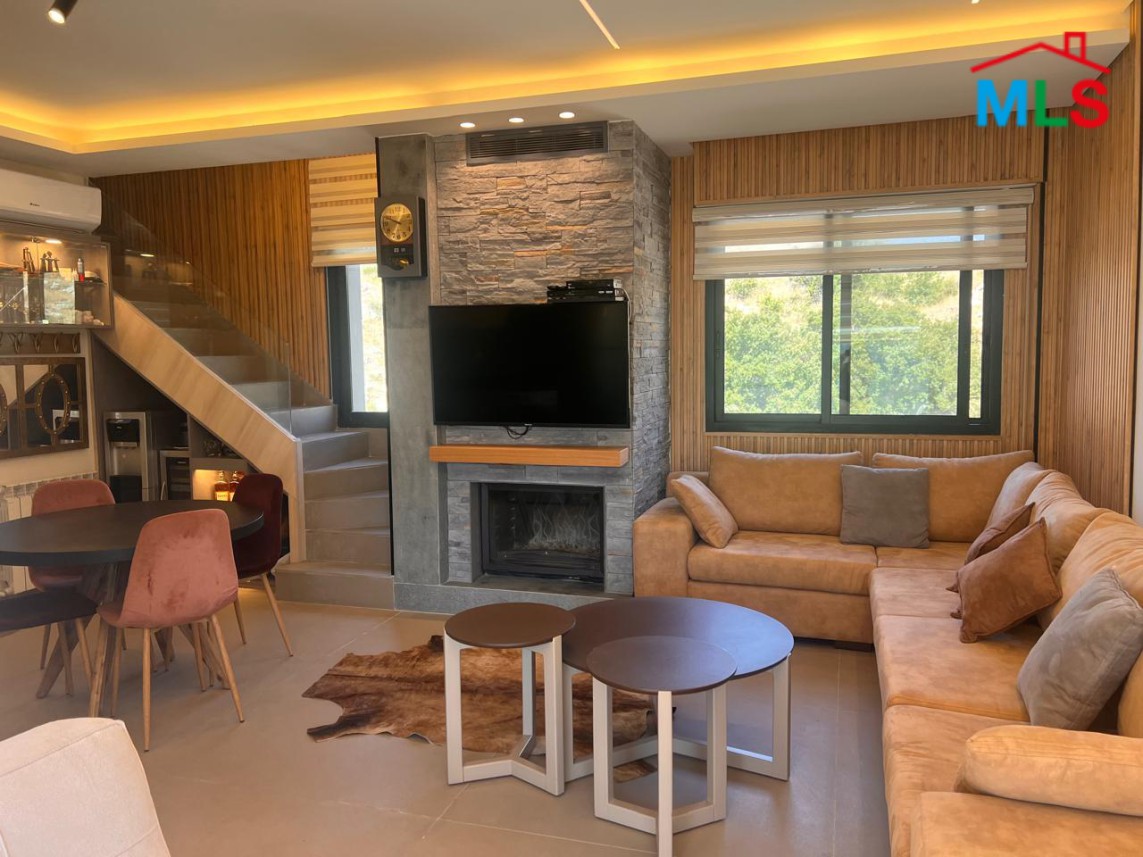 Fully Furnished Luxurious Chalet With Terrace For Sale in Zaarour