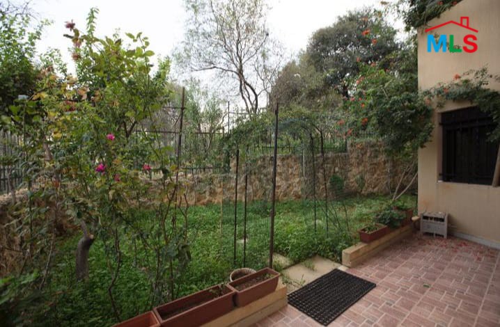 3-Bedroom Apartment with Terrace & Garden For Sale in Bsalim