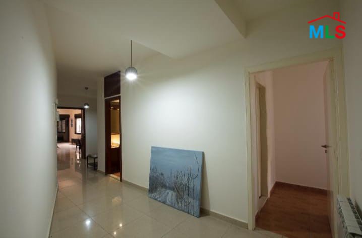 3-Bedroom Apartment with Terrace & Garden For Sale in Bsalim