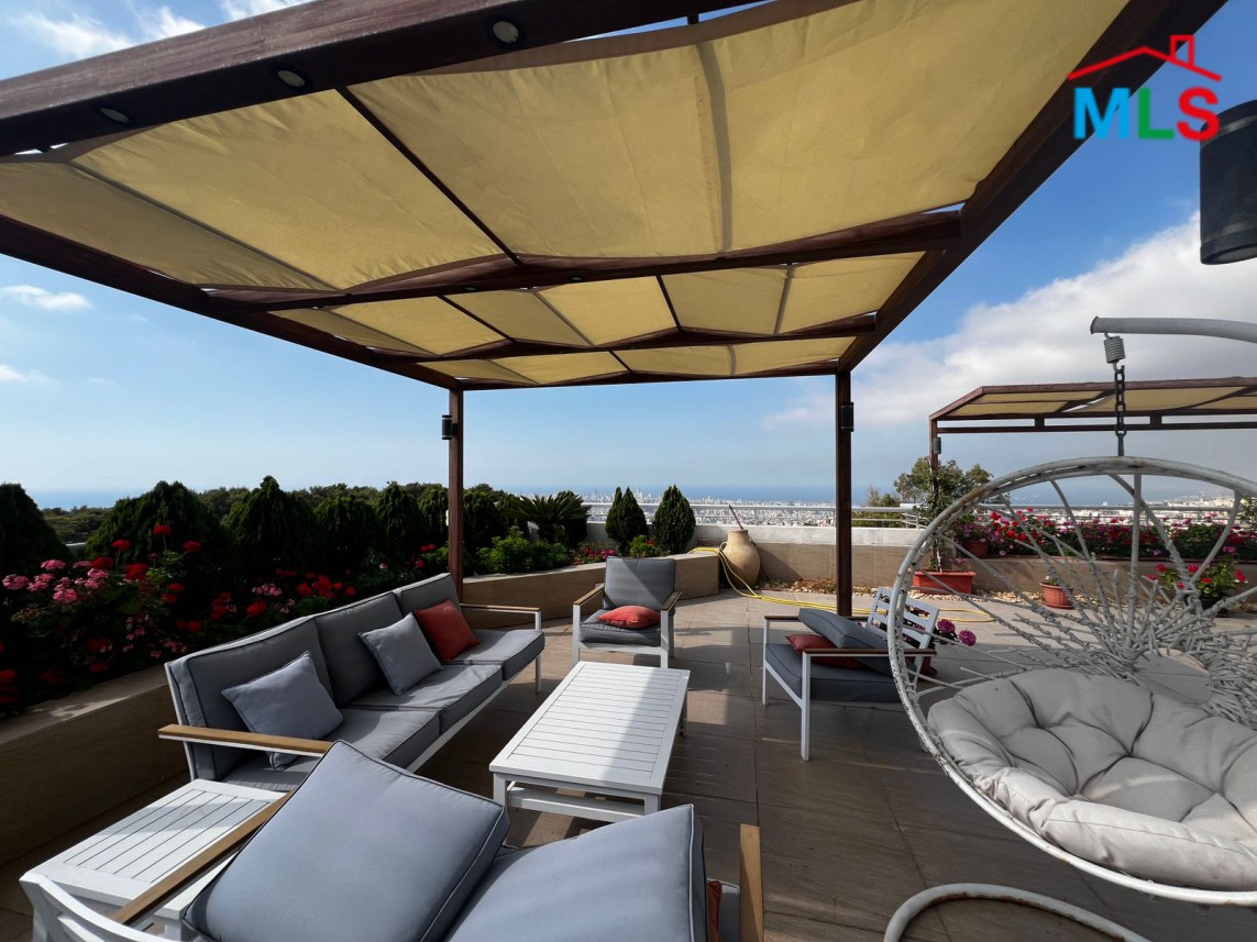 Luxurious Duplex with Terrace & Panoramic View For Sale in Yarzeh