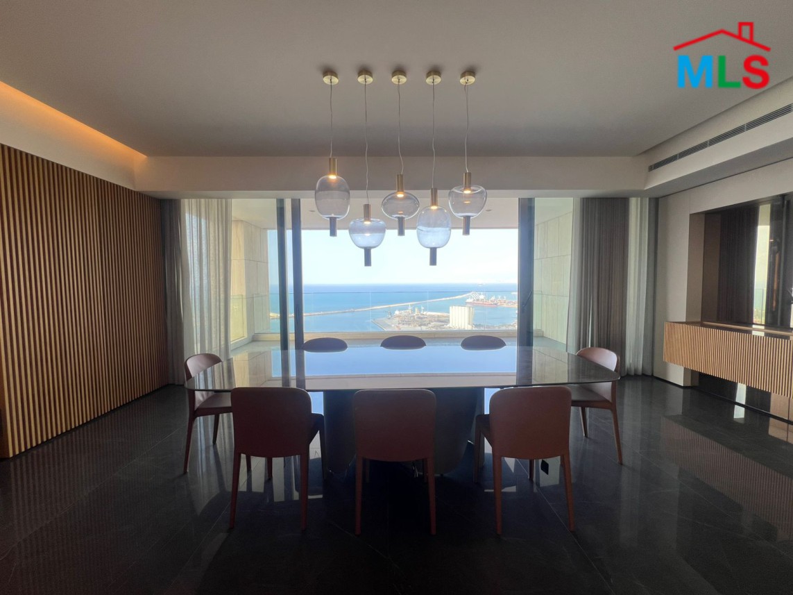 Luxurious Living! High-End Apartment with Sea & City View For Sale in Gemmayzeh