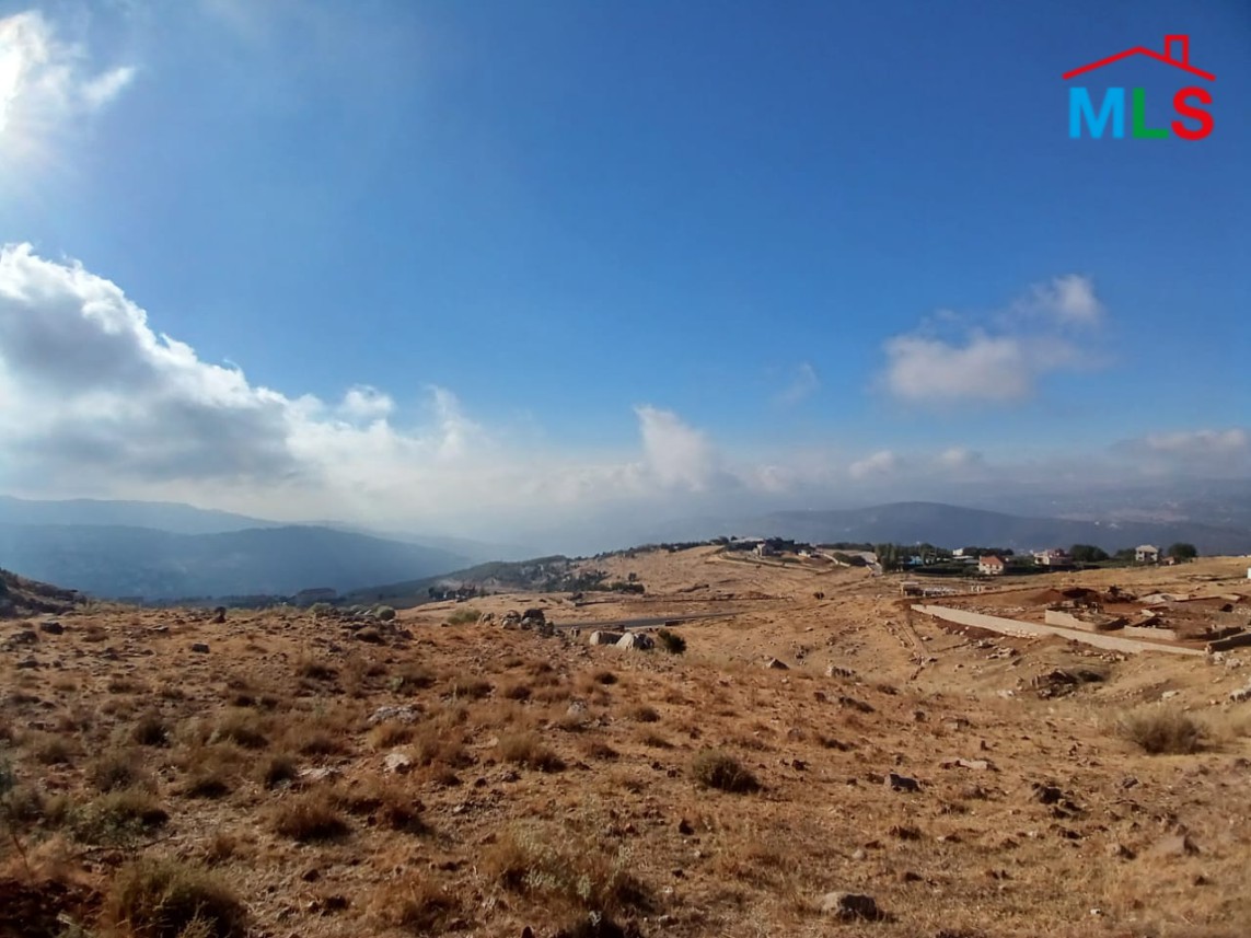 2,505 SQM Land With A Beautiful View For Sale in Zaarour