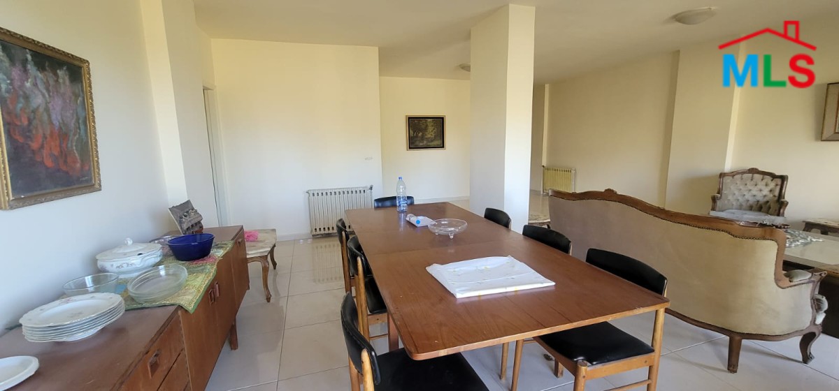 3-Bedroom Furnished Apartment For Sale in Rayfoun