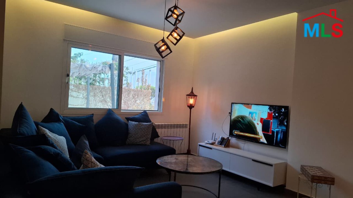 Stunning Apartment With Terrace & Garden For Sale in Baabdat