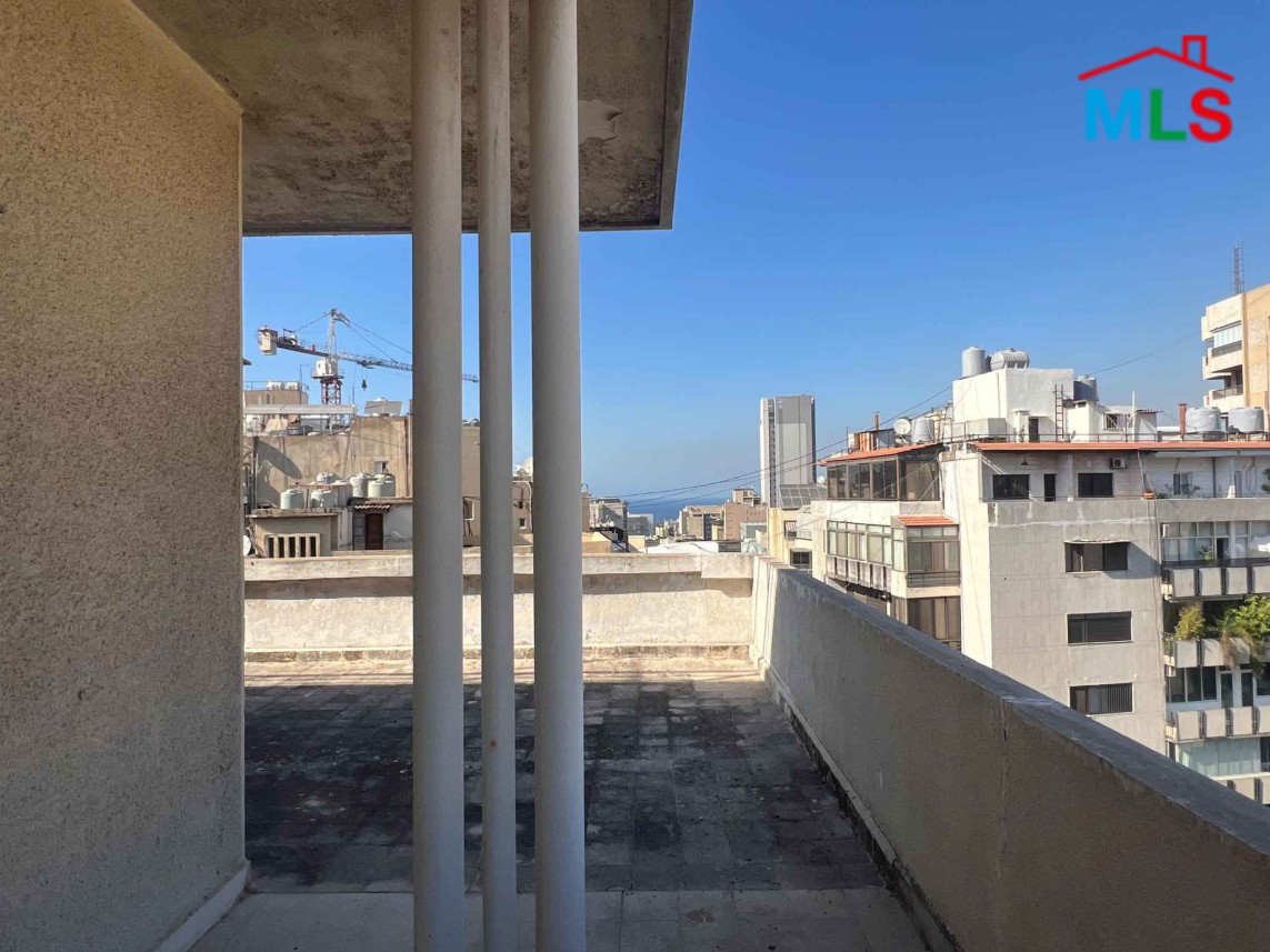 Bright & Spacious Apartment with Terrace For Sale in Achrafieh, Sassine