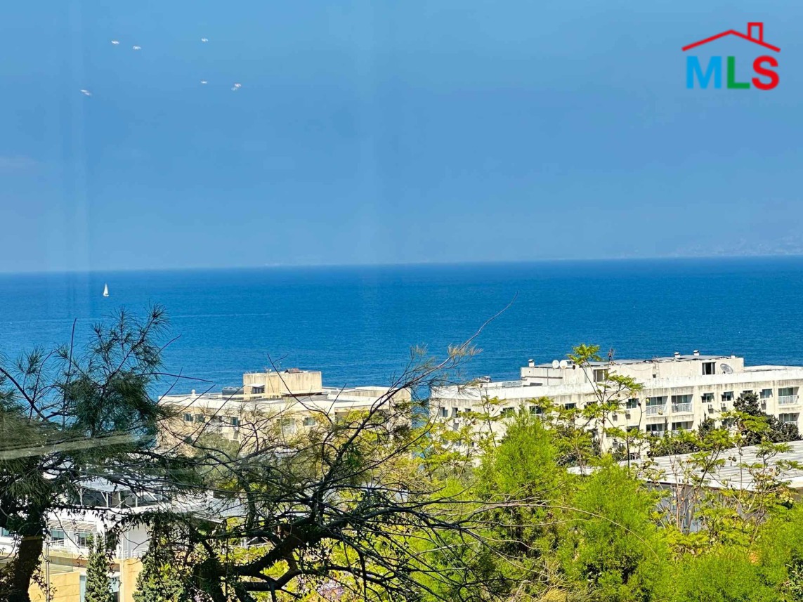 Elegant & Furnished Apartment with Sea View For Sale in Bliss, Ain El Mreisseh
