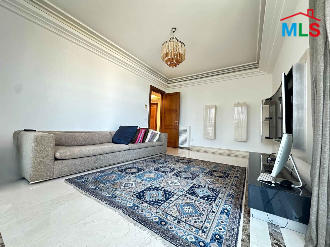 Elegant & Furnished Apartment with Sea View For Sale in Bliss, Ain El Mreisseh