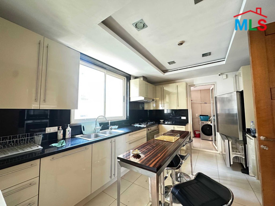 Elegant & Furnished Apartment with Sea View For Sale in Bliss, Ain El Mreisseh